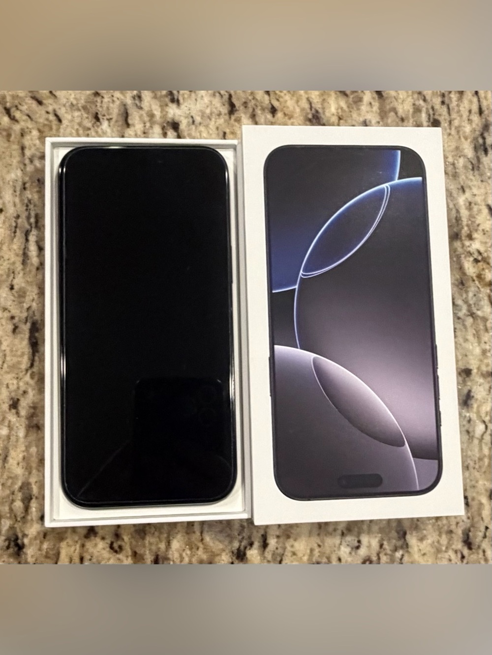 Apple iPhone in Black with Matching Box Art